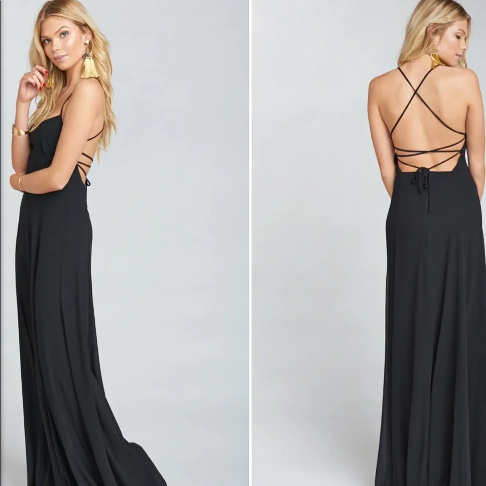 Black formal dress - Picture 2 of 2
